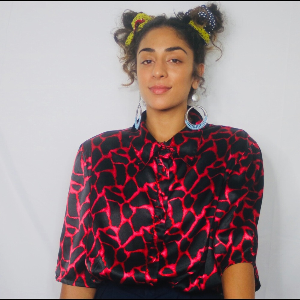 Molten Lava Button Down